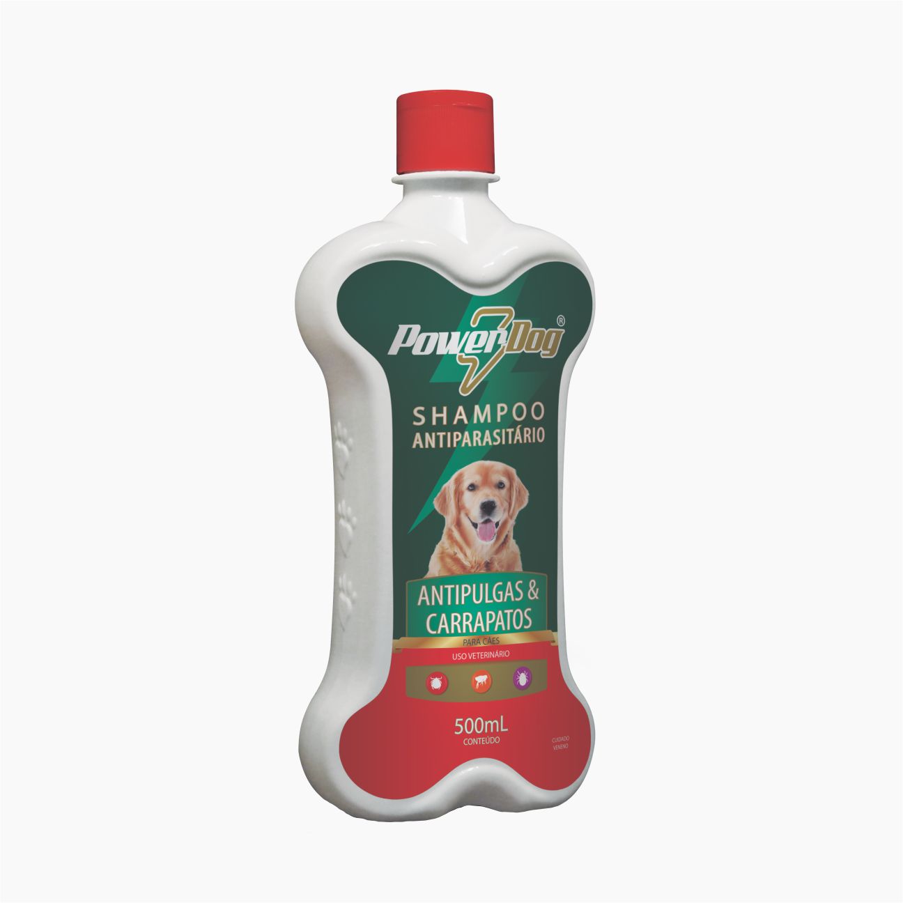 Power Dog Shampoo – Antipulgas e Carrapatos