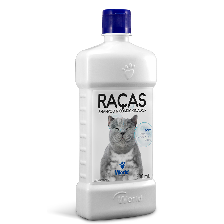 Shampoo Raças Gatos